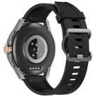 For Xiaomi Watch S4 Sport Groove Style Silicone Watch Band(Black) - 2