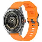 For Xiaomi Watch S4 Sport Groove Style Silicone Watch Band(Orange) - 1