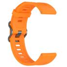 For Xiaomi Watch S4 Sport Groove Style Silicone Watch Band(Orange) - 3