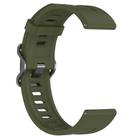 For Xiaomi Watch S4 Sport Groove Style Silicone Watch Band(Army Green) - 3