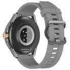 For Xiaomi Watch S4 Sport Groove Style Silicone Watch Band(Titanium Gray) - 2