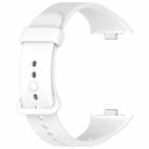 For Xiaomi Smart Band 9 Pro / 8 Pro Butterfly Color Buckle Silicone Watch Band(White) - 3