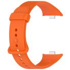 For Xiaomi Mi Band 8 Pro Butterfly Color Buckle Silicone Watch Band(Orange) - 3