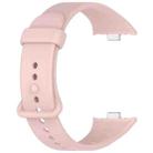 For Xiaomi Mi Band 8 Pro Butterfly Color Buckle Silicone Watch Band(Pink) - 3