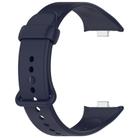 For Xiaomi Mi Band 8 Pro Butterfly Color Buckle Silicone Watch Band(Dark Blue) - 3