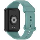 For Xiaomi Mi Band 8 Pro Butterfly Color Buckle Silicone Watch Band(Pine Green) - 2