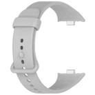 For Xiaomi Mi Band 8 Pro Butterfly Color Buckle Silicone Watch Band(Gray) - 3