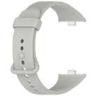 For Redmi Watch 4 Butterfly Color Buckle Silicone Watch Band(Gray) - 3