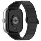 For Xiaomi Smart Band 9 Pro / 8 Pro Reverse Buckle Magnetic Silicone Watch Band(Black) - 2