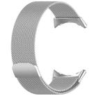 For Google Pixel Watch 3 41mm Milanese Metal Magnetic Watch Band(Silver) - 2