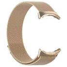 For Google Pixel Watch 3 41mm Milanese Metal Magnetic Watch Band(Champagne Gold) - 3