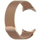 For Google Pixel Watch 3 41mm Milanese Metal Magnetic Watch Band(Rose Gold) - 2