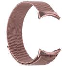 For  Google Pixel Watch 3 45mm Milanese Metal Magnetic Watch Band(Pink) - 3