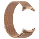 For  Google Pixel Watch 3 45mm Milanese Metal Magnetic Watch Band(Rose Gold) - 3