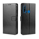 Retro Crazy Horse Texture Horizontal Flip Leather Case for Huawei P20 lite (2019) / Nova 5i, with Holder & Card Slots & Photo Frame(Black) - 1