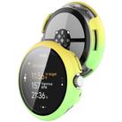 For Google Pixel Watch 3 45mm PC + Tempered Film Integrated Watch Protective Case(Yellow+Green) - 3