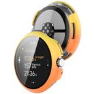 For Google Pixel Watch 3 45mm PC + Tempered Film Integrated Watch Protective Case(Yellow+Orange) - 3