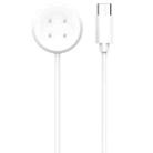 For Google Pixel Watch 3 41 / 45mm USB-C / Type-C Interface Smart Watch Charging Cable, Length: 1m(White) - 2