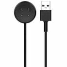 For Google Pixel Watch 3 41 / 45mm USB Interface Smart Watch Charging Cable, Length: 1m(Black) - 1