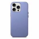 For iPhone 16 Pro Max Electroplated Metal Button Shockproof Phone Case(Blue) - 1