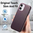 For iPhone 16 Pro Max Electroplated Metal Button Shockproof Phone Case(Purple) - 2