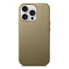 For iPhone 16 Pro Electroplated Metal Button Shockproof Phone Case(Green) - 1