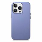 For iPhone 15 Pro Max Electroplated Metal Button Shockproof Phone Case(Blue) - 1