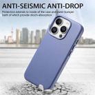 For iPhone 15 Pro Max Electroplated Metal Button Shockproof Phone Case(Blue) - 3