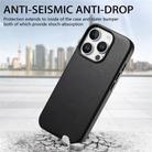 For iPhone 14 Pro Electroplated Metal Button Shockproof Phone Case(Black) - 3