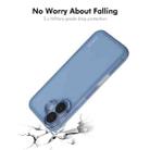 For iPhone 16 Plus ENKAY Hat-Prince Translucent Matte TPU Phone Case with Lens Film + 9H Big Arc Edge Film(White) - 3