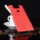 Shockproof Crocodile Texture PC + PU Case for Asus Zenfone 6/6Z ZS630KL(Red) - 4