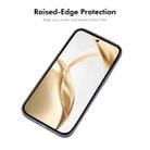 For Honor 200 ENKAY Hat-Prince Translucent Matte TPU Phone Case with Lens Film + 3D Hot Bending Film(White) - 2