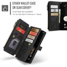 For Google Pixel 9 Pro XL CaseMe C30 Card Slots Zipper Wallet Leather Phone Case(Black) - 3