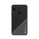 PINWUYO Honors Series Shockproof PC + TPU Protective Case for Xiaomi Play / Redmi 7 Pro(Black) - 1