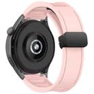 For Xiaomi Watch S3 Window Blind Magnetic Buckle 22mm Silicone Watch Band(Pink) - 2