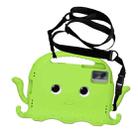 For Xiaomi Pad 5 / 5 Pro 2021 Octopus Style EVA Hybrid PC Shockproof Tablet Case with Strap(Grass Green) - 2