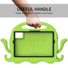 For Xiaomi Pad 5 / 5 Pro 2021 Octopus Style EVA Hybrid PC Shockproof Tablet Case with Strap(Grass Green) - 3