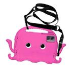For Xiaomi Redmi Pad 2 /SE 11 2025 Octopus Style EVA Hybrid PC Shockproof Tablet Case with Strap(Rose Red) - 2