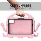 For Xiaomi Redmi Pad 2 /SE 11 2025 Octopus Style EVA Hybrid PC Shockproof Tablet Case with Strap(Pink) - 3