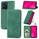 For HMD Pulse Pro Retro Skin Feel Magnetic Flip Leather Phone Case(Green) - 1