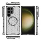 For Samsung Galaxy S24 Ultra 5G ENKAY Hat-Prince Honeycomb MagSafe Shockproof Phone Case with 0.18mm Film(White) - 2