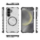 For Samsung Galaxy S24+ 5G ENKAY Hat-Prince Honeycomb MagSafe Shockproof Phone Case with 0.18mm Film(White) - 2