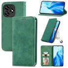 For Oukitel C51 Retro Skin Feel Magnetic Flip Leather Phone Case(Green) - 1