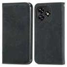 For Oukitel C51 Retro Skin Feel Magnetic Flip Leather Phone Case(Black) - 2