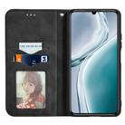 For Oukitel C50 Retro Skin Feel Magnetic Flip Leather Phone Case(Black) - 3