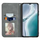 For Oukitel C50 Retro Skin Feel Magnetic Flip Leather Phone Case(Grey) - 3