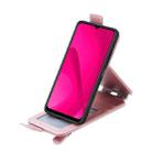 For Oukitel C51 Zipper Wallet Vertical Flip Leather Phone Case(Pink) - 3