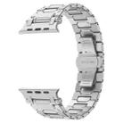 For Apple Watch Ultra 2 49mm Pathfinder Stainless Steel Metal Watch Band(Silver) - 2