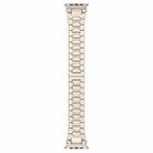 For Apple Watch SE 2022 44mm Pathfinder Stainless Steel Metal Watch Band(Titanium Color) - 3