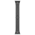 For Apple Watch Series 3 42mm Pathfinder Stainless Steel Metal Watch Band(Black) - 3